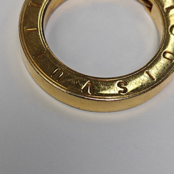 Metal Bag Charm Gold