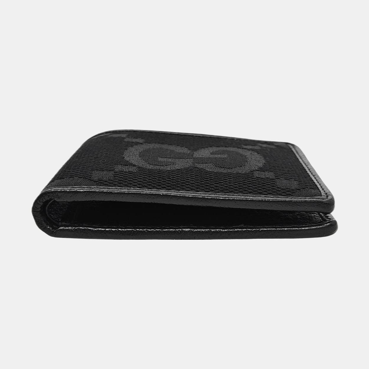Monogram Calfskin Wallet Black