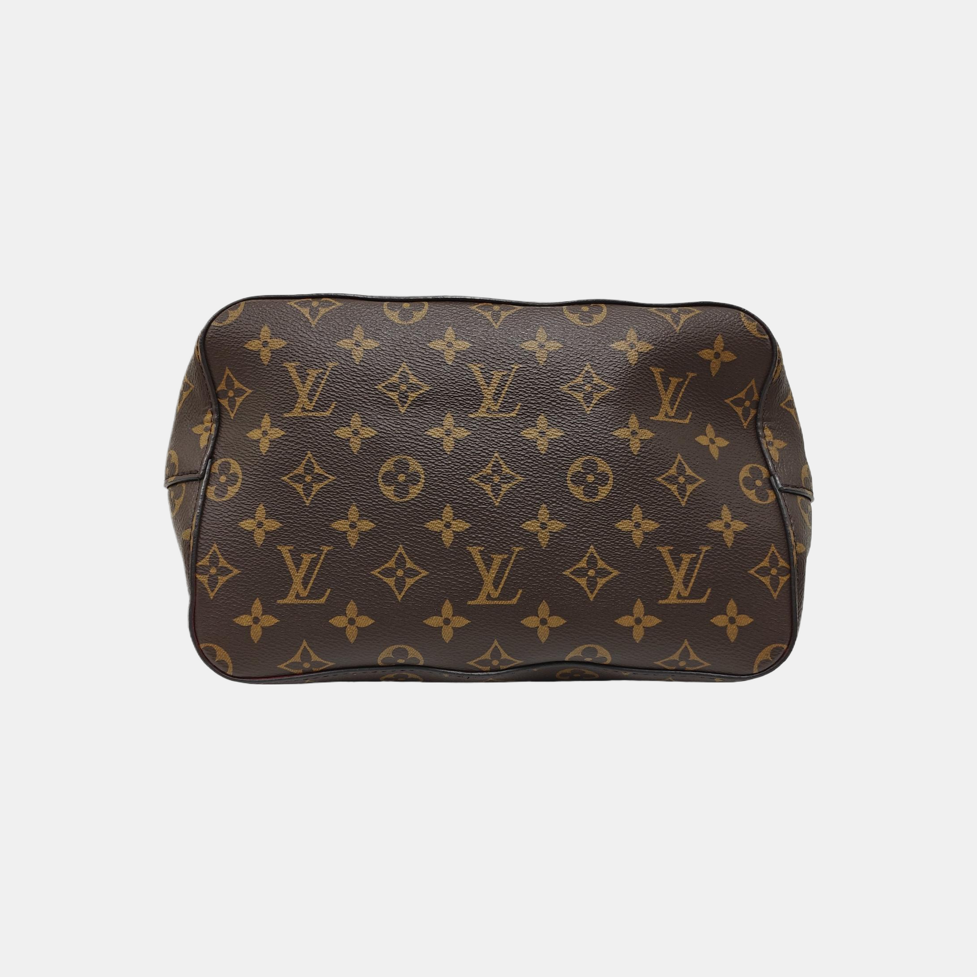 NÉONOÉ MM Monogram Coated Canvas Brown