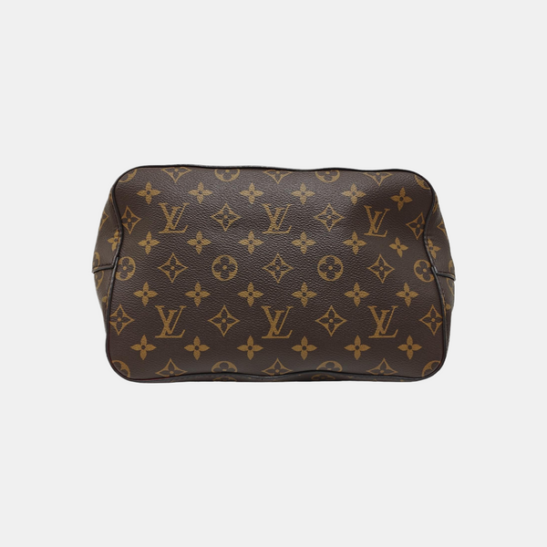 NÉONOÉ MM Monogram Coated Canvas Brown