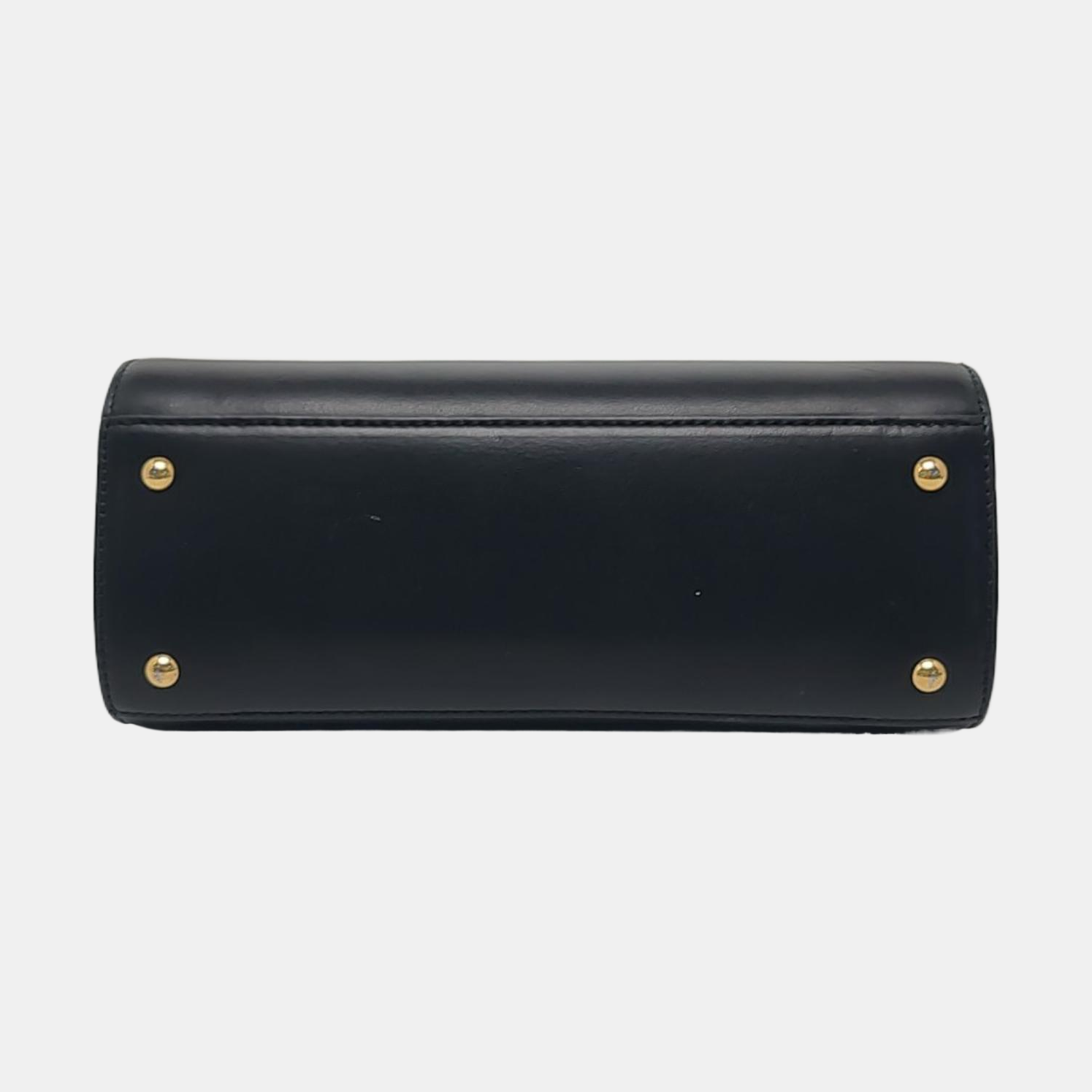 Thalia Calfskin Black