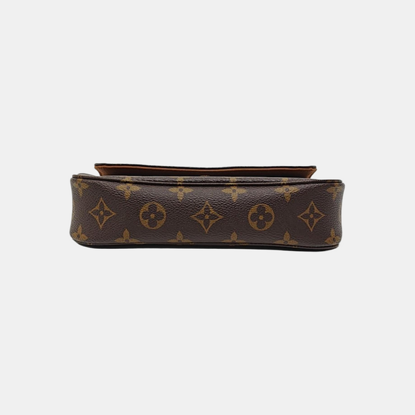 IVY Monogram Coated Canvas Brown