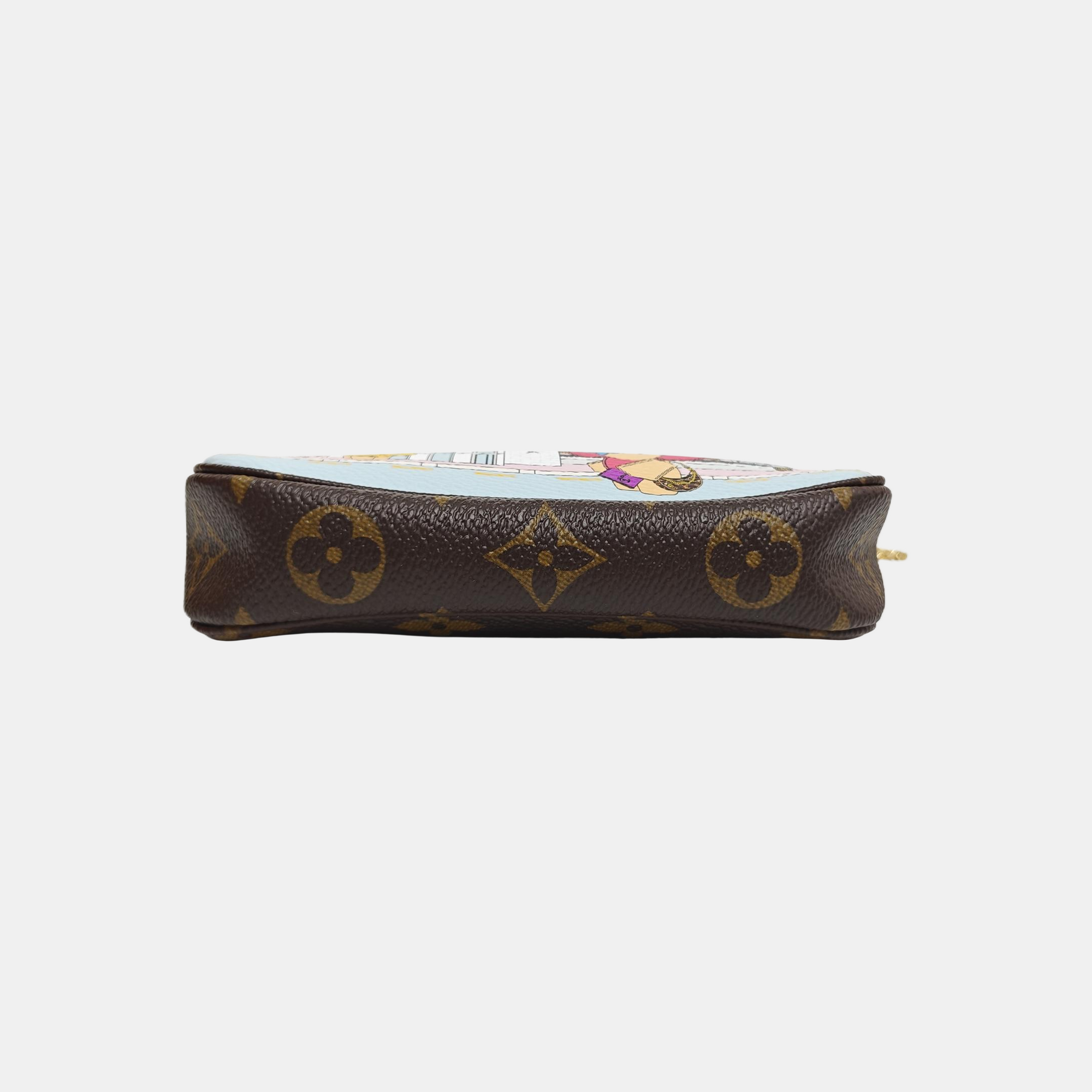 ACCESSOIRES Mini Monogram Coated Canvas Brown
