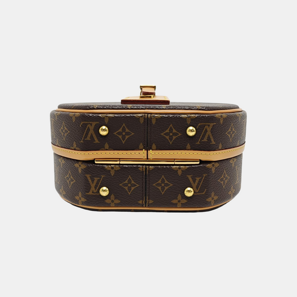 BOITE CHAPEAU PM Monogram Coated Canvas Brown