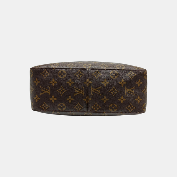 LOOPING GM Monogram Coated Canvas Brown
