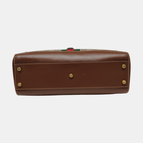 Jackie 1961 Medium Coated Canvas Beige