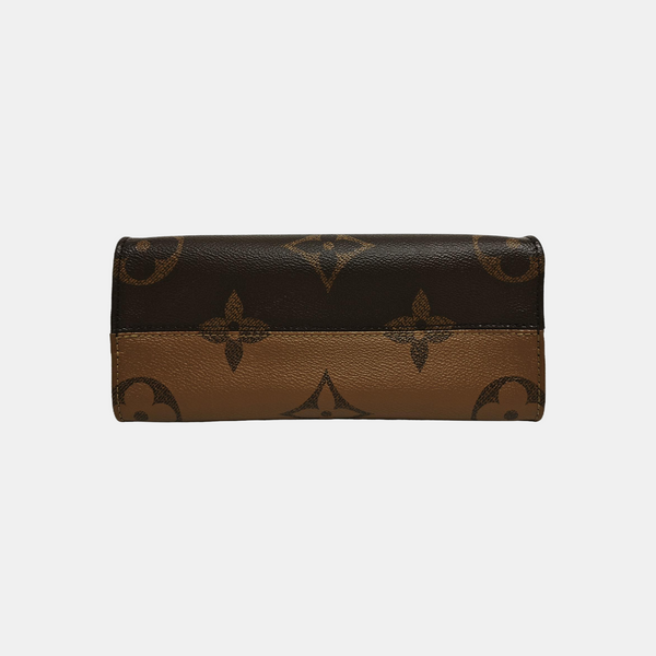 ONTHEGO PM Monogram Coated Canvas Brown