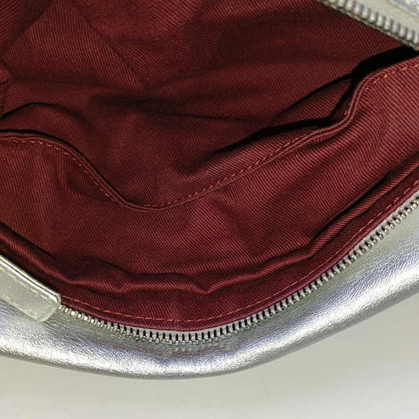 Quilted Calfskin Silver