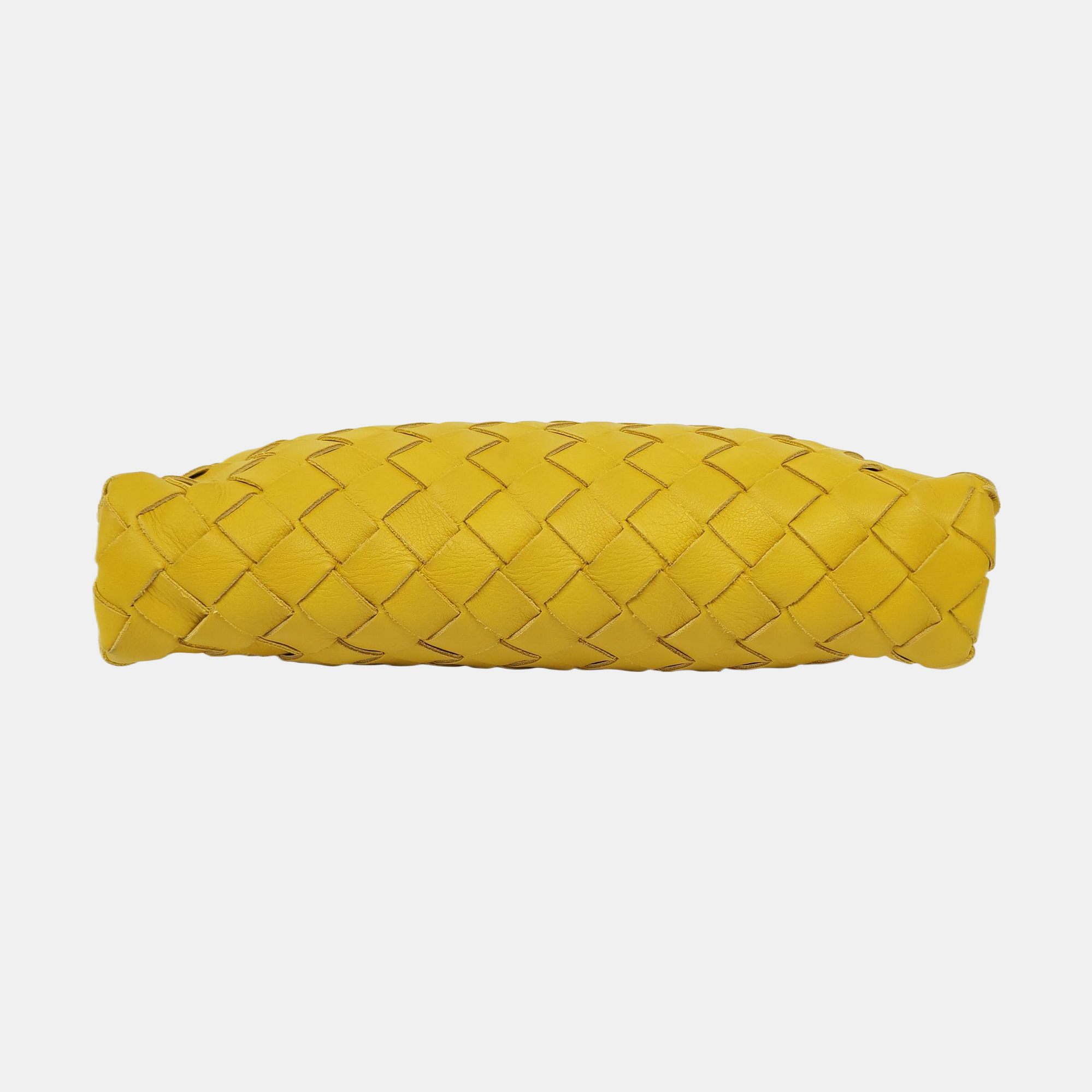 Calfskin Clutch Yellow