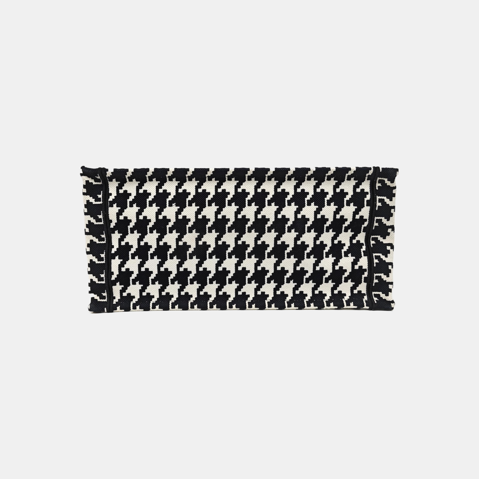 Book Tote Medium Fabric Black