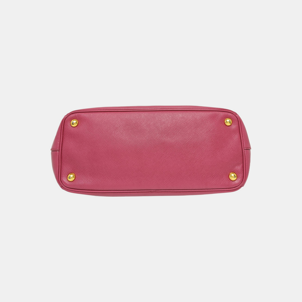 Galleria Medium Saffiano Calfskin Red