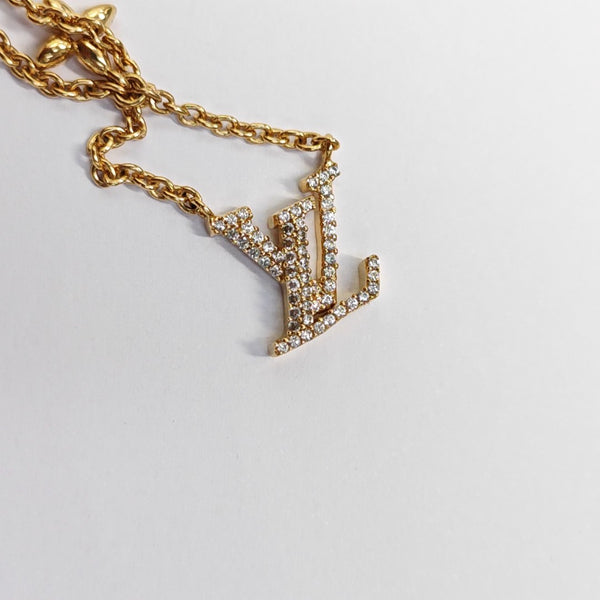LV ICONIC Metal Gold Necklace