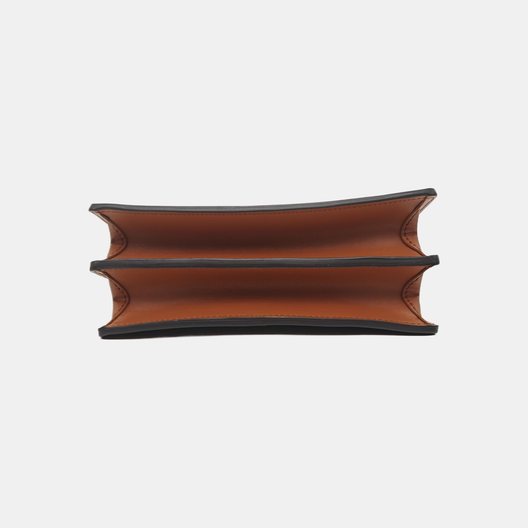 DAUPHINE MM Monogram Coated Canvas Brown
