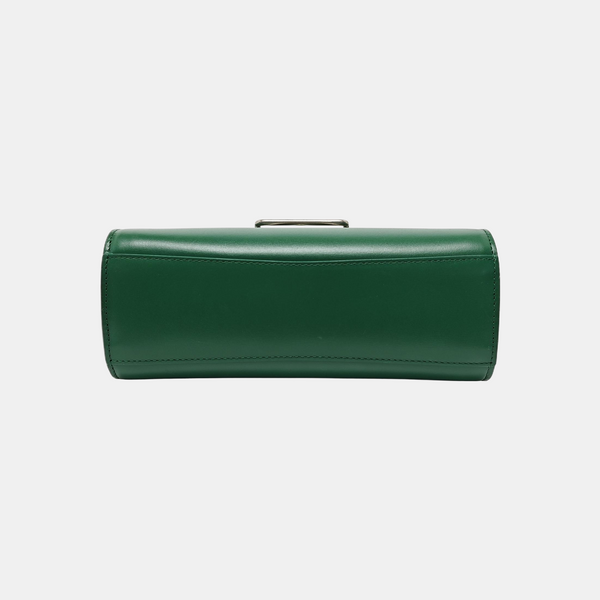 The Clip Calfskin Green