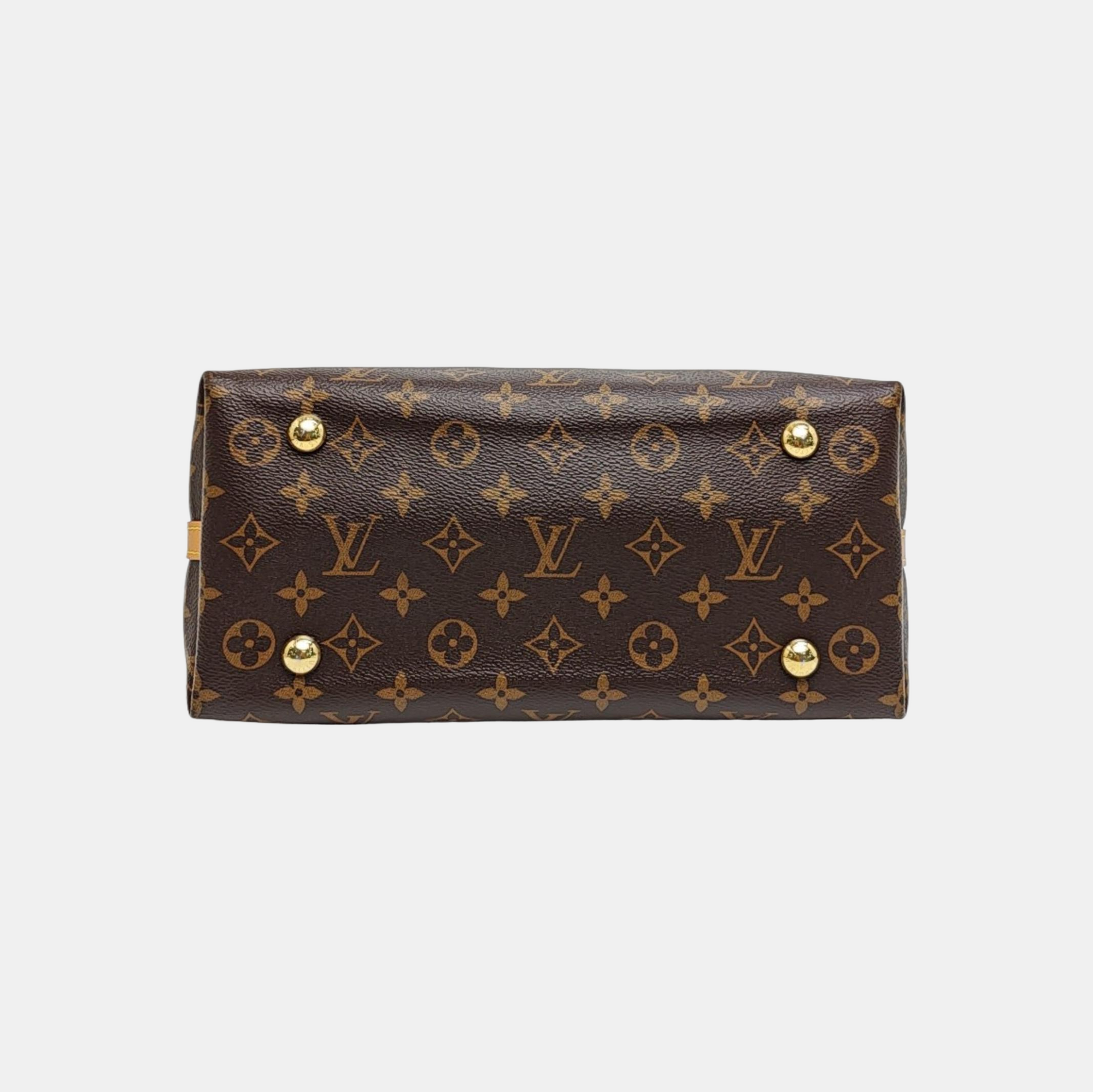 CARRYALL PM Monogram Coated Canvas Brown
