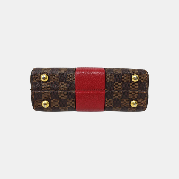 BOND STREET BB Damier Ebene Coated Canvas Brown