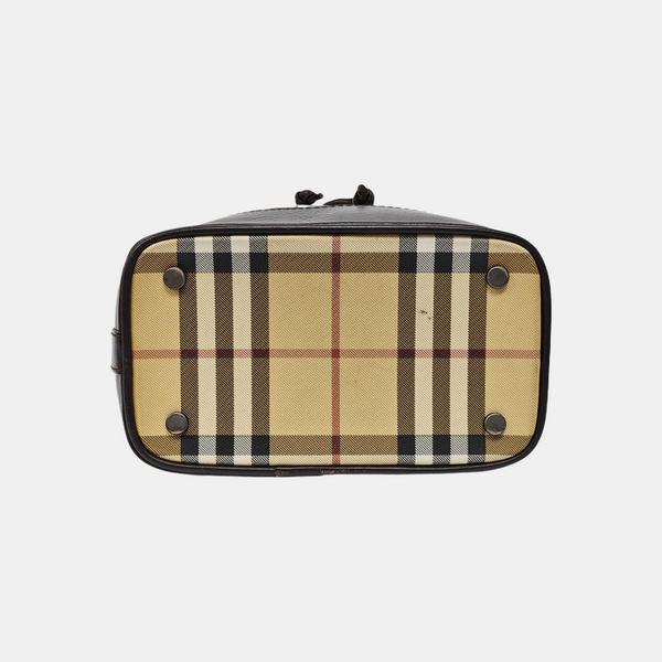 Coated Canvas Bucket Bag Multicolor