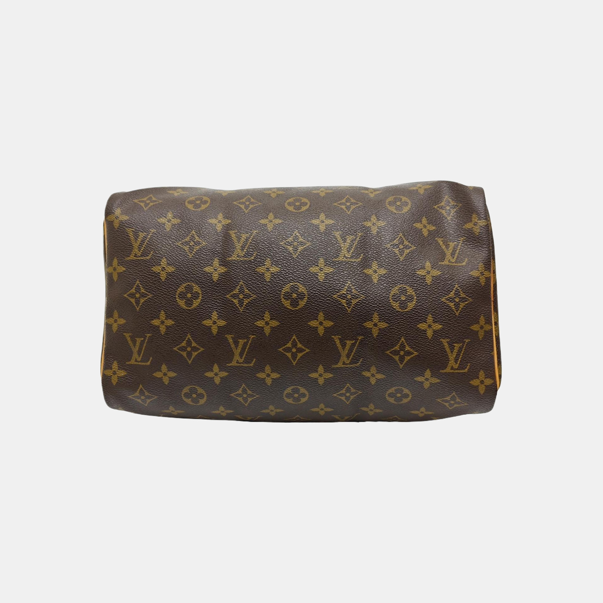 SPEEDY 30 Monogram Coated Canvas Brown