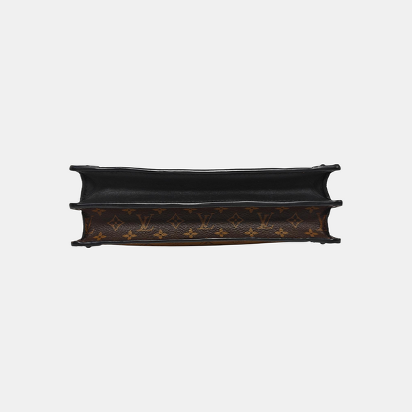 TRUNK Monogram Coated Canvas Brown