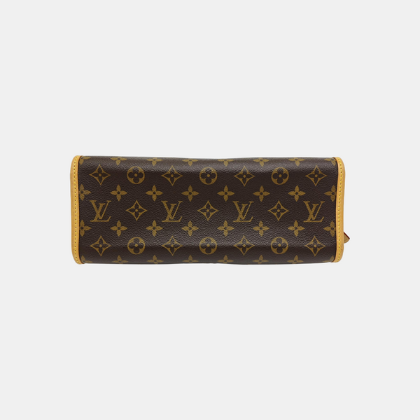 POPINCOURT Monogram Coated Canvas Brown