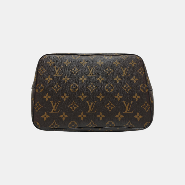 NÉONOÉ MM Monogram Coated Canvas Brown