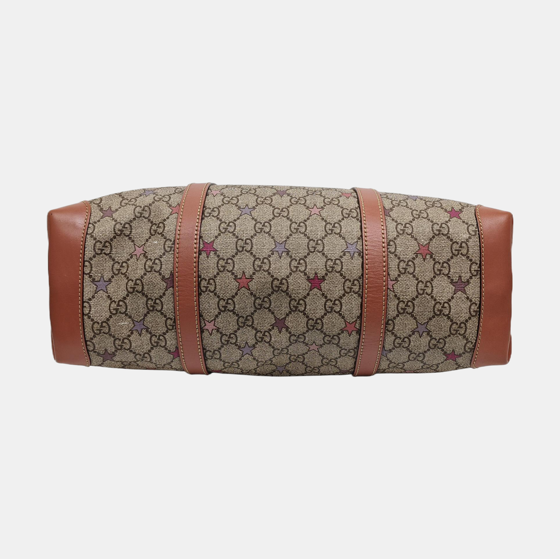 Monogram Coated Canvas Tote Bag Black