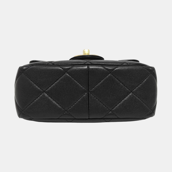 CLASSIC FLAP Mini Quilted Lambskin Black