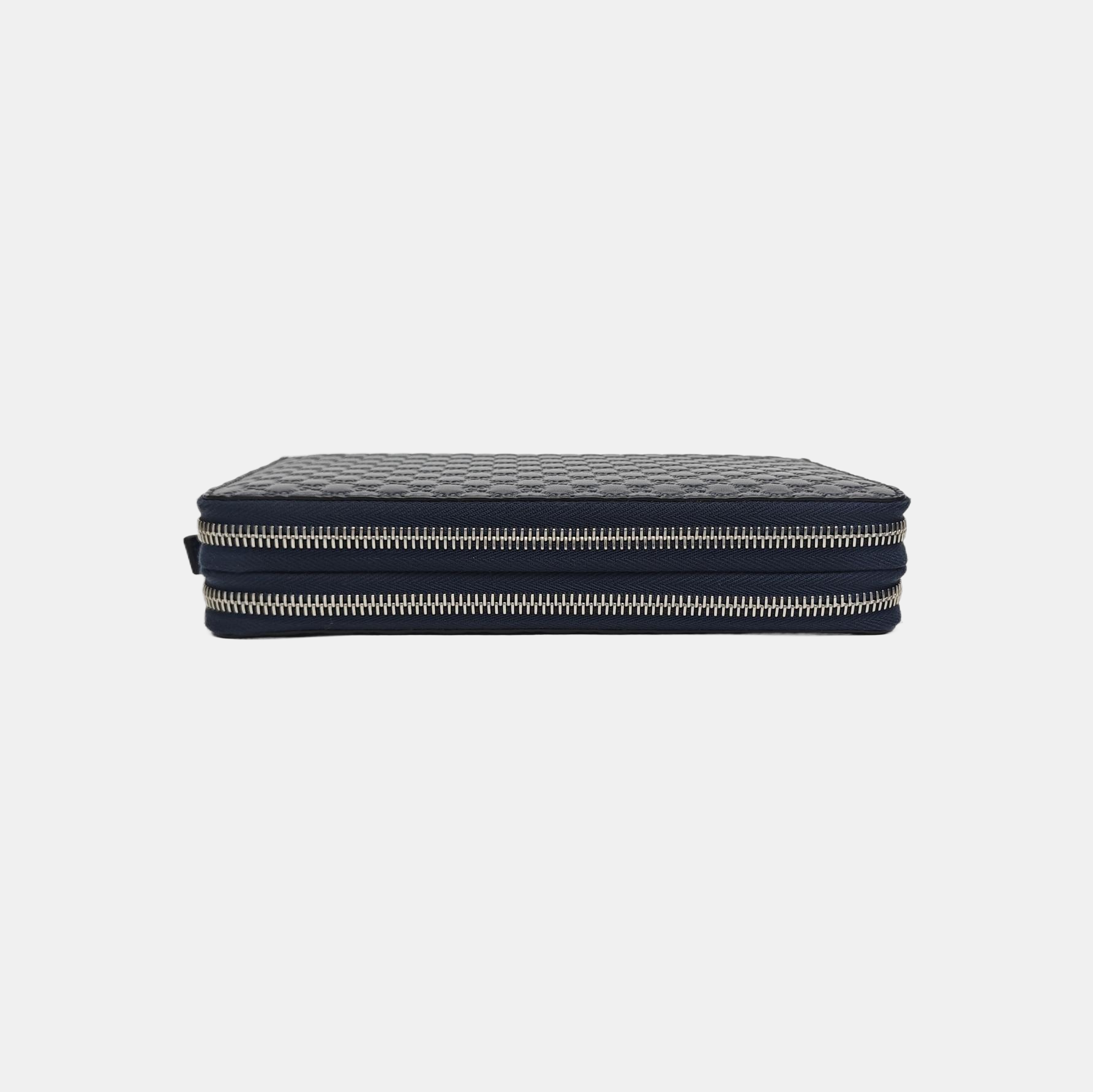 Monogram Calfskin Clutch Blue