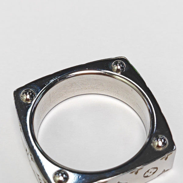 Metal Silver Ring EU 61