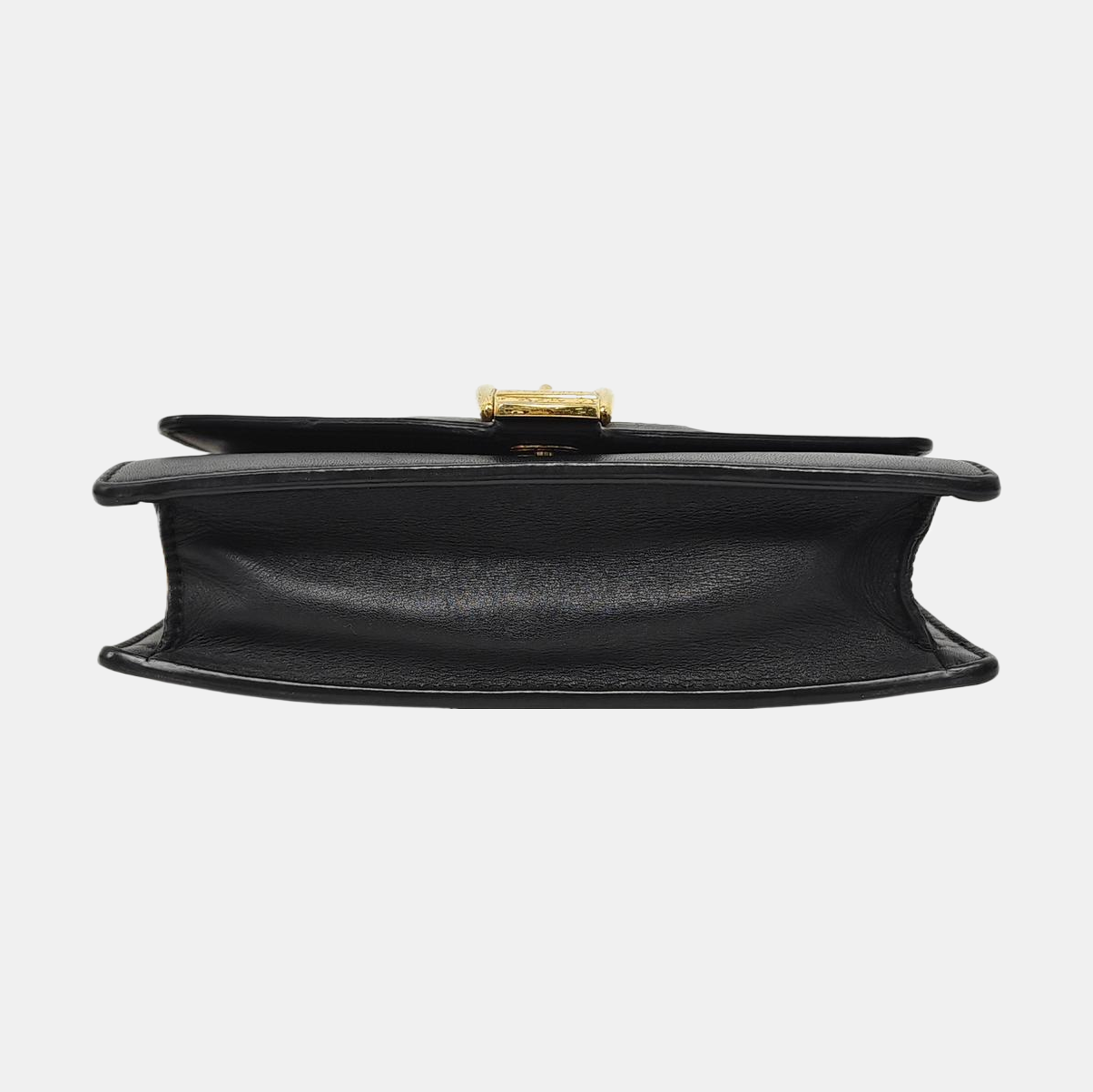 Sylvie Super Mini Calfskin Black