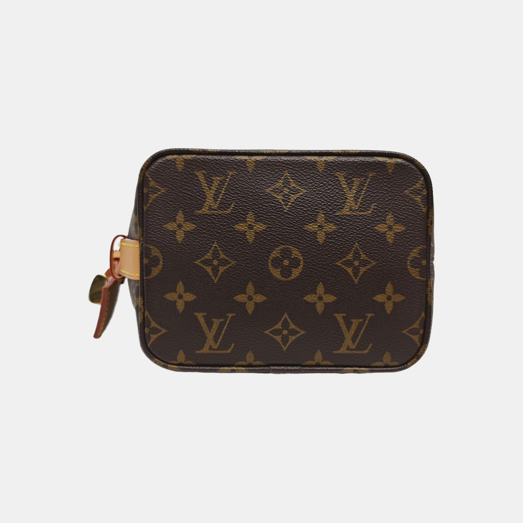 ALL IN Monogram Coated Canvas Brown
