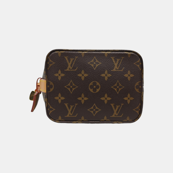 ALL IN Monogram Coated Canvas Brown