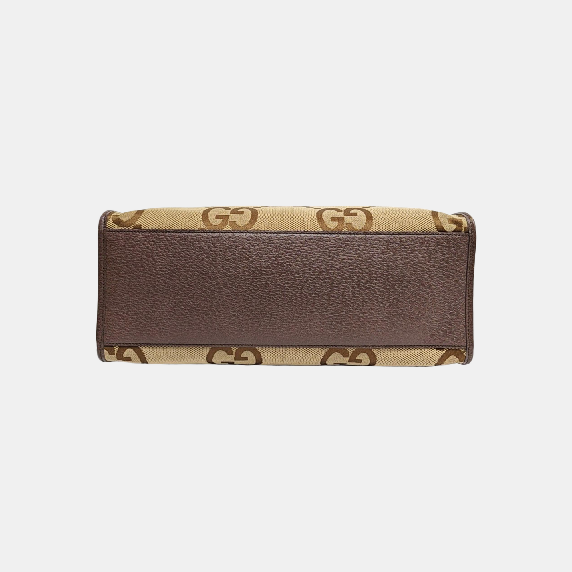 Jumbo Monogram Canvas Beige