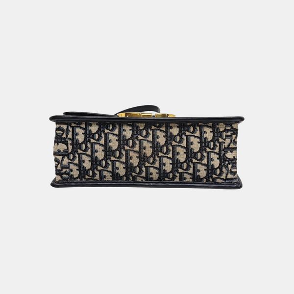 30 Montaigne Oblique Canvas Blue