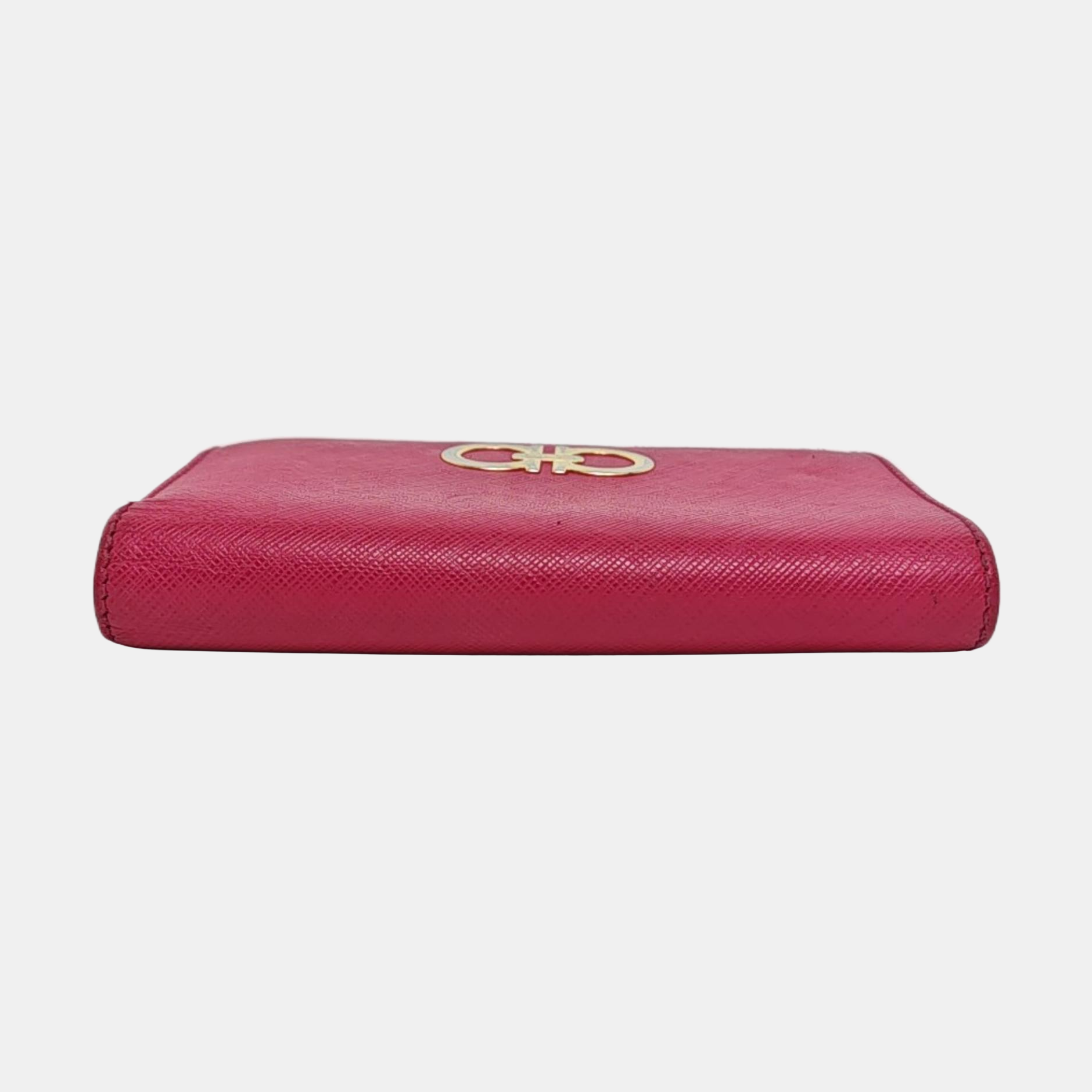 Calfskin Card Holder Red
