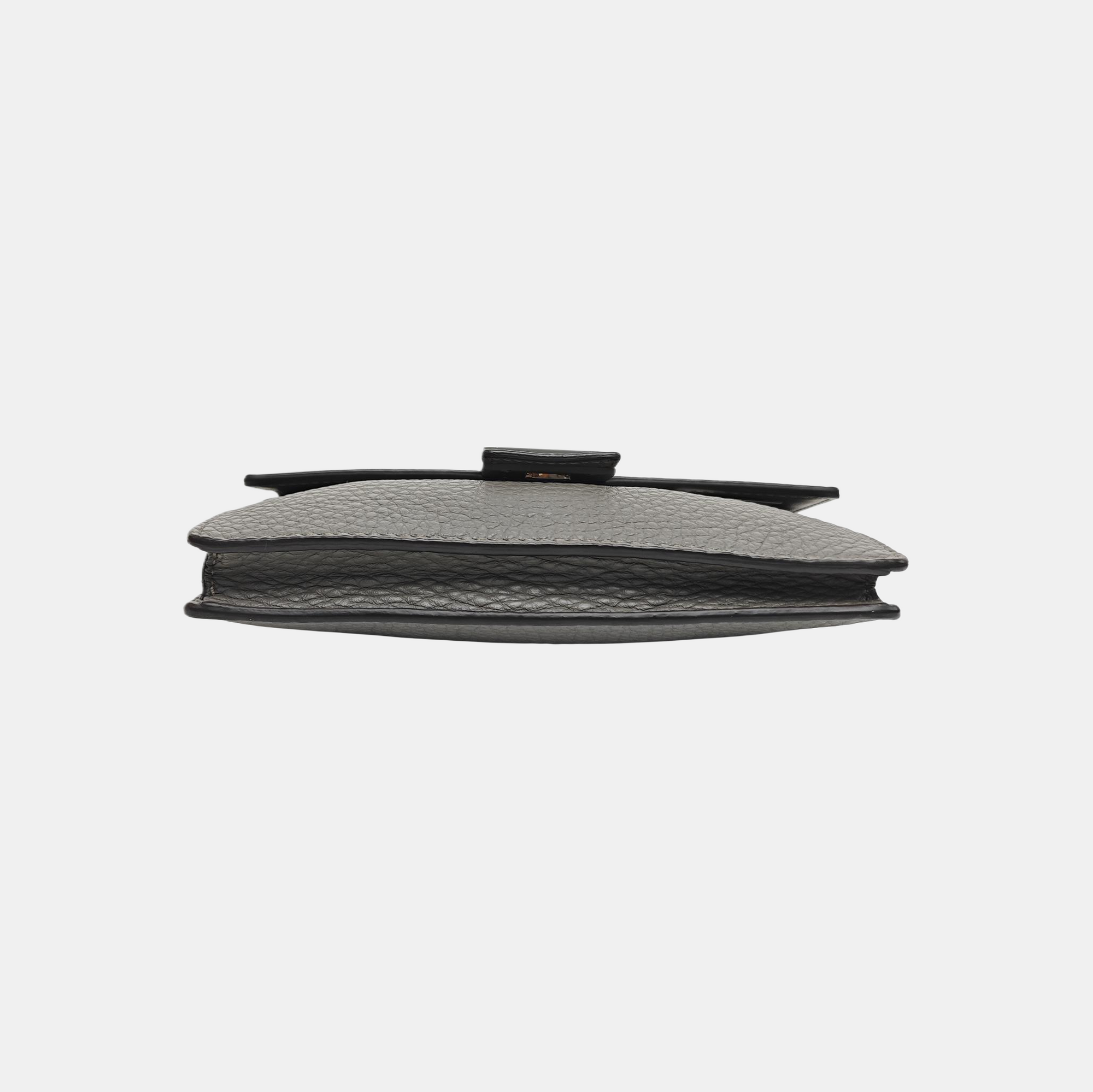 Baguette Mini Calfskin Gray