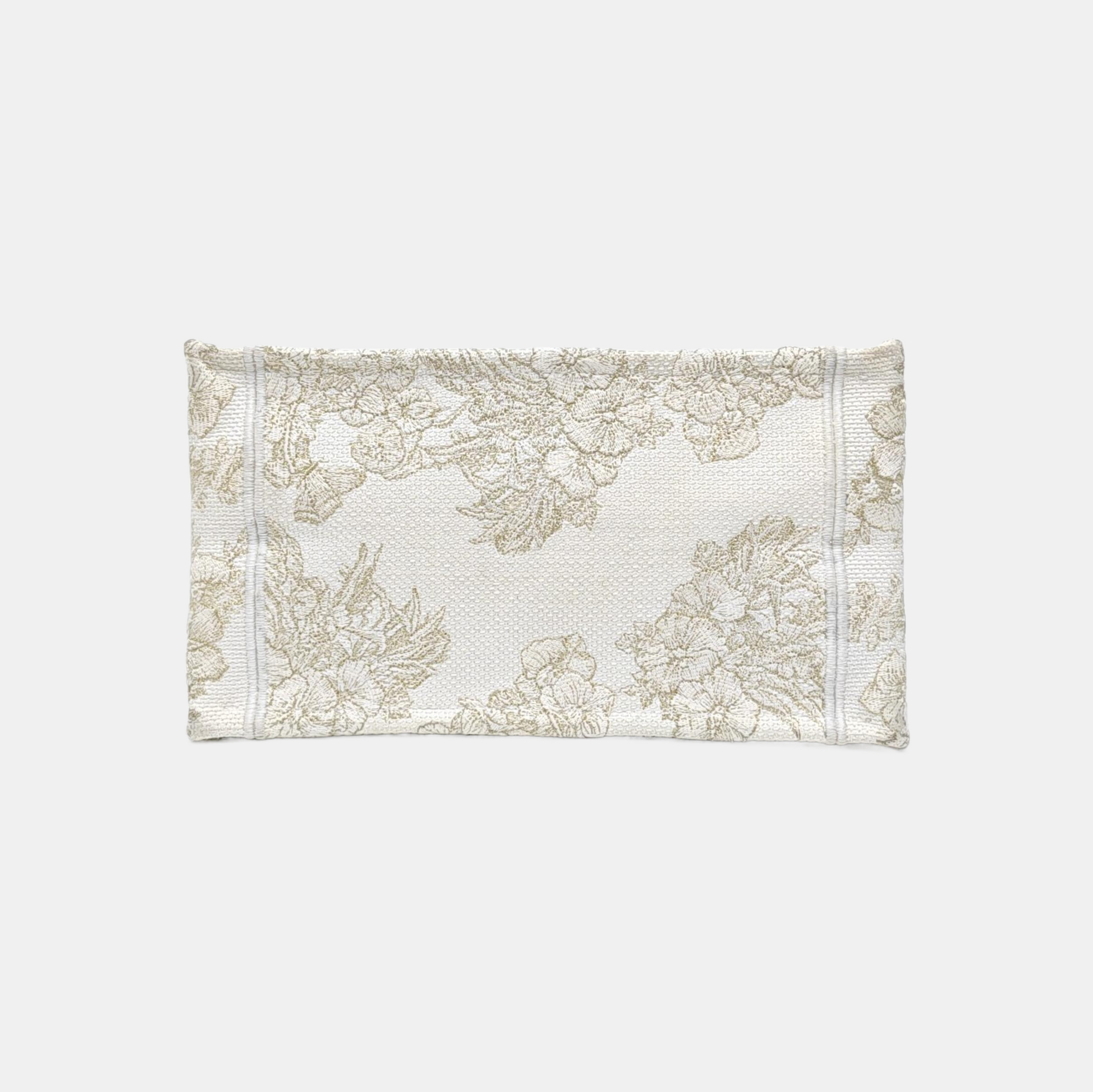 Book Tote Small Canvas White