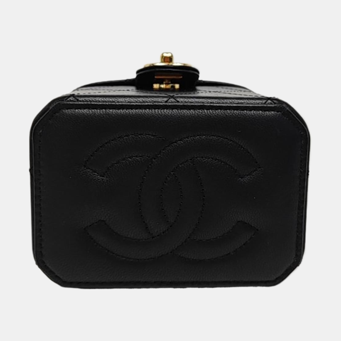 Quilted Lambskin Small Black