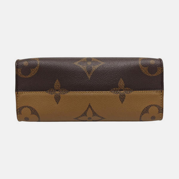 ONTHEGO PM Monogram Coated Canvas Brown