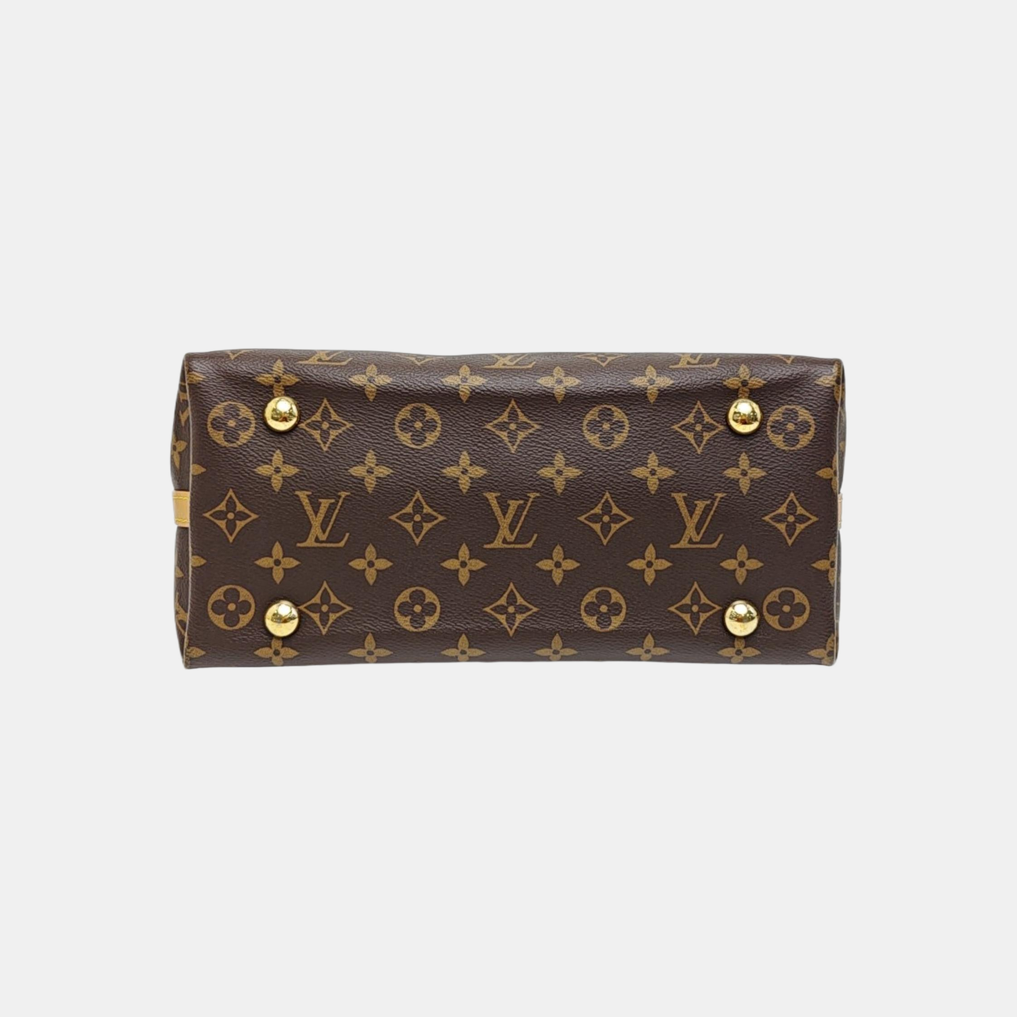 CARRYALL PM Monogram Coated Canvas Brown