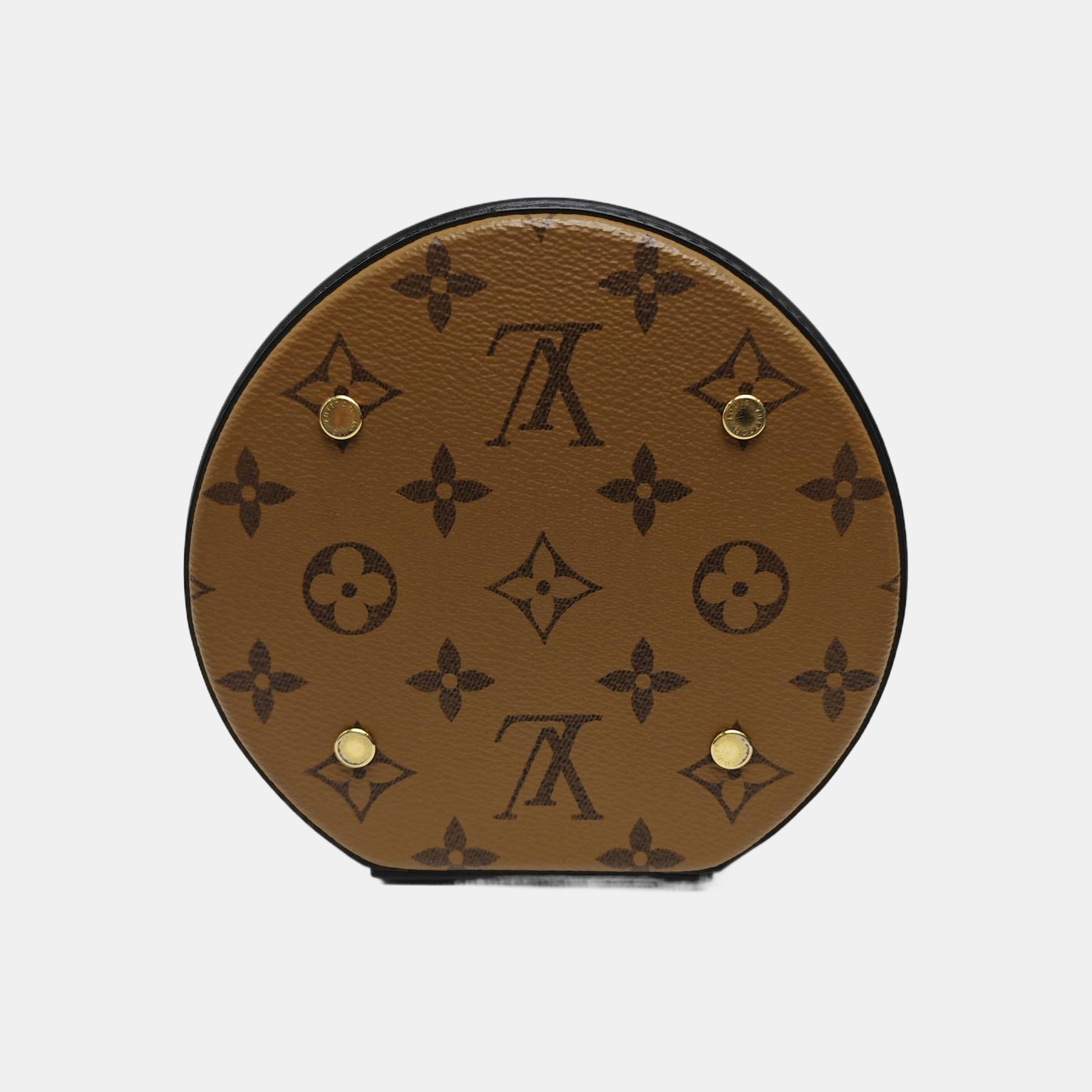 CANNES PM Monogram Coated Canvas Brown