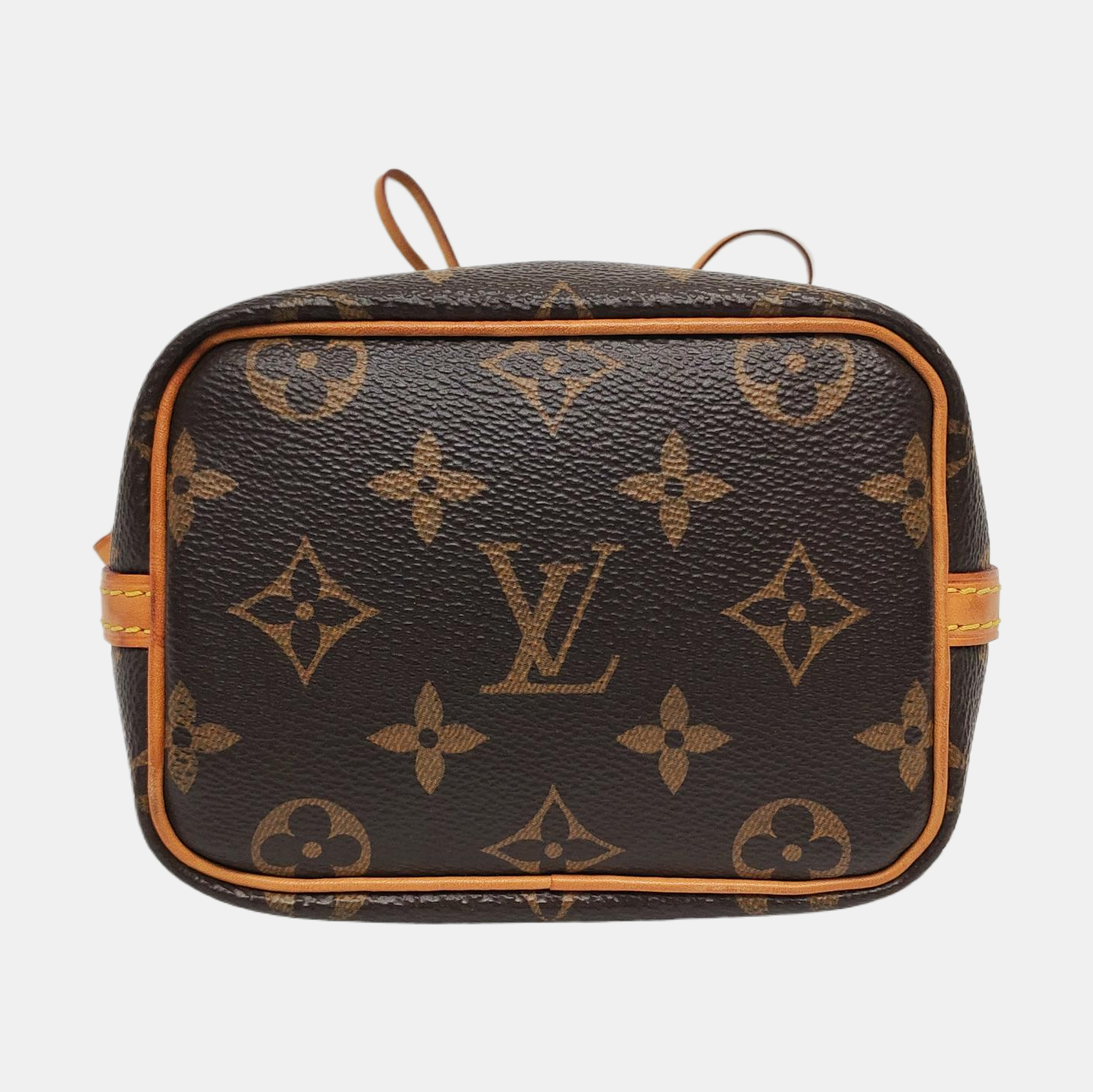 NÉONOÉ Nano Monogram Coated Canvas Brown