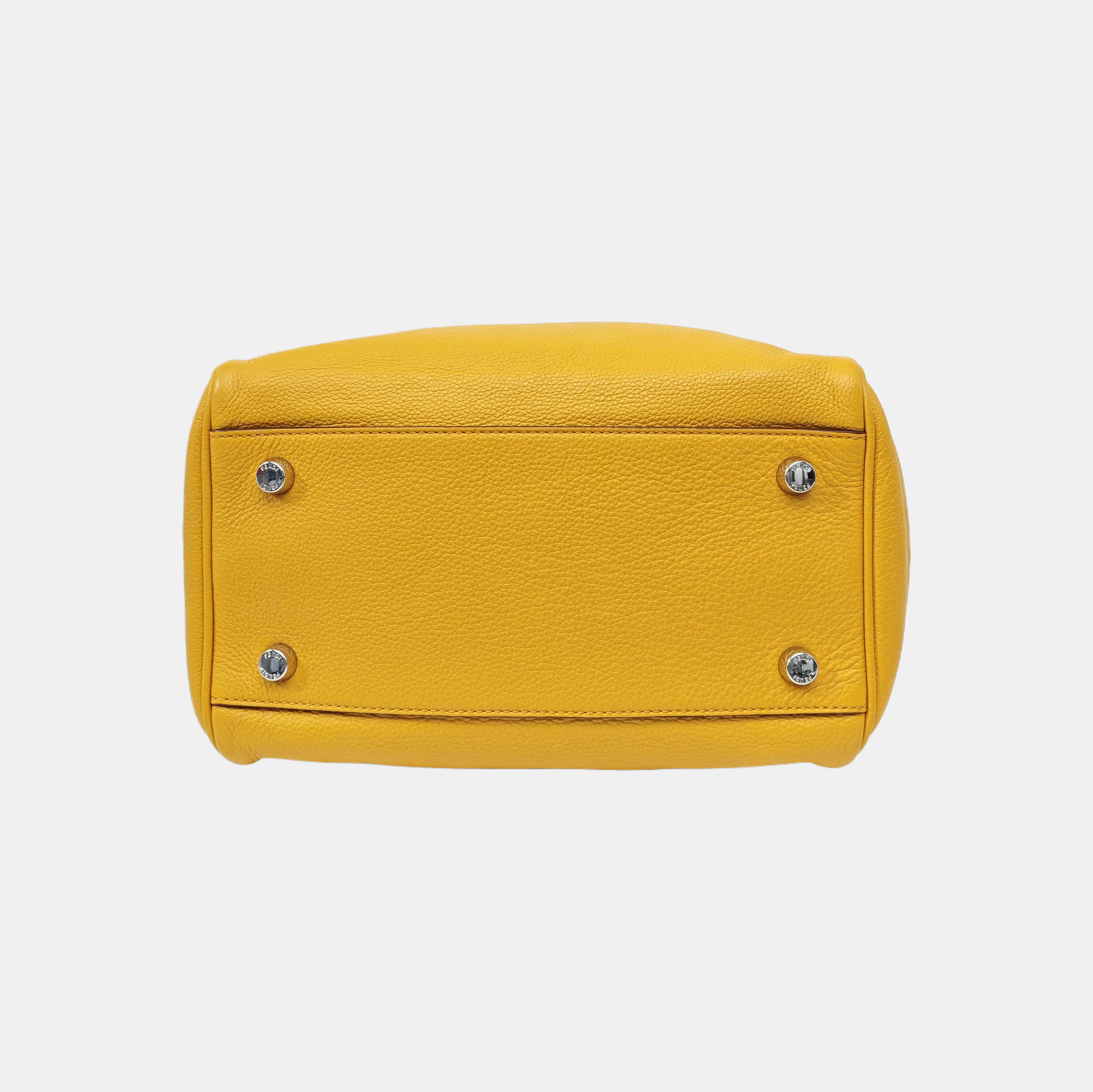 Calfskin Tote Bag Yellow