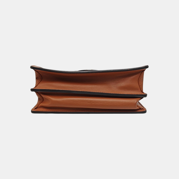 DAUPHINE MM Monogram Coated Canvas Brown