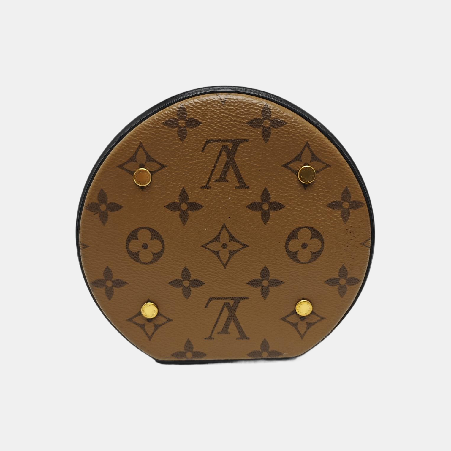 CANNES PM Monogram Coated Canvas Brown