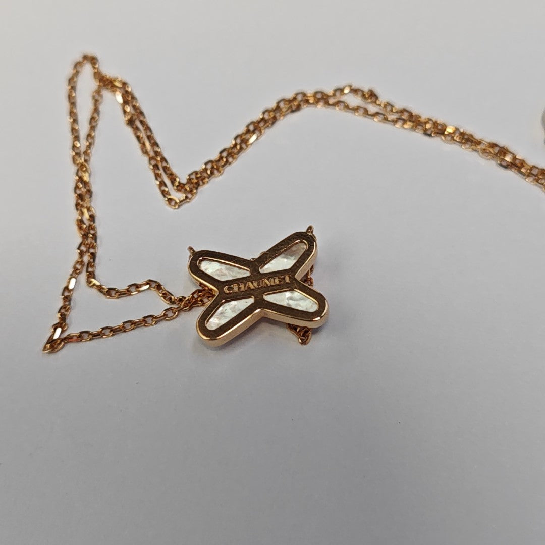 Jeux De Liens 18k Rose Gold Necklace