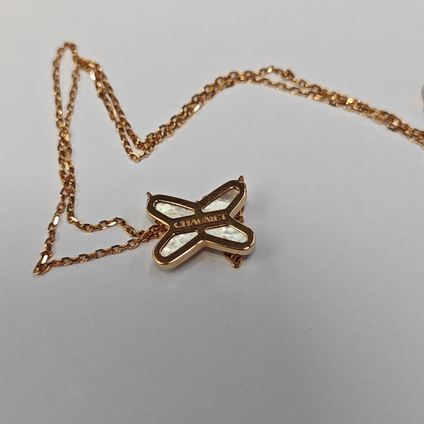 Jeux De Liens 18k Rose Gold Necklace