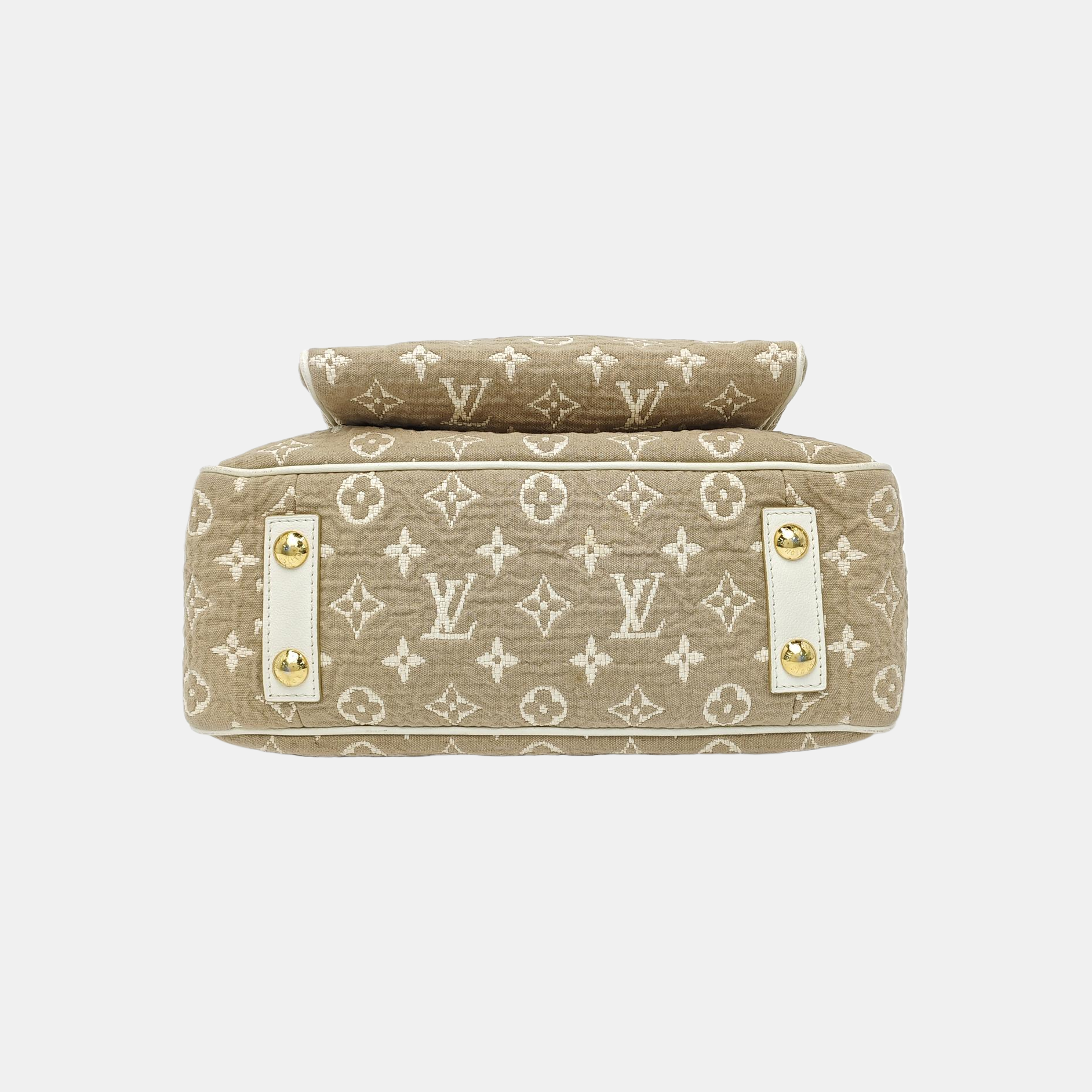SABBIA BESACE Monogram Canvas Brown