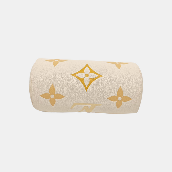PAPILLON PM Monogram Calfskin White
