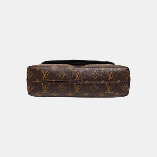 MAGNETIC Monogram Coated Canvas Brown